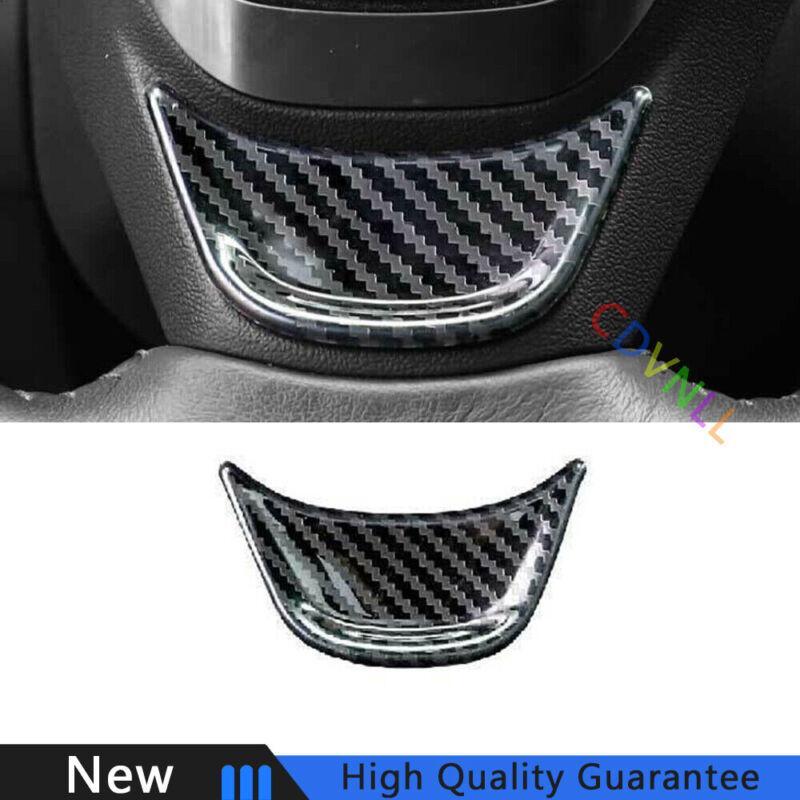 for Chevrolet Malibu 16-2021 Steel Carbon Fiber Steering Wheel Panel Cover Trim
