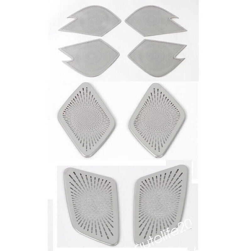 for Honda CR-V 2023-2024 Silver steel Inner Door Horn Frame Cover Trim decor B n