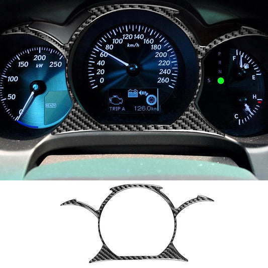 Soft Carbon Fiber Interior Dashboard Speedometer Trim Fit For Luxus GS 2006-2011