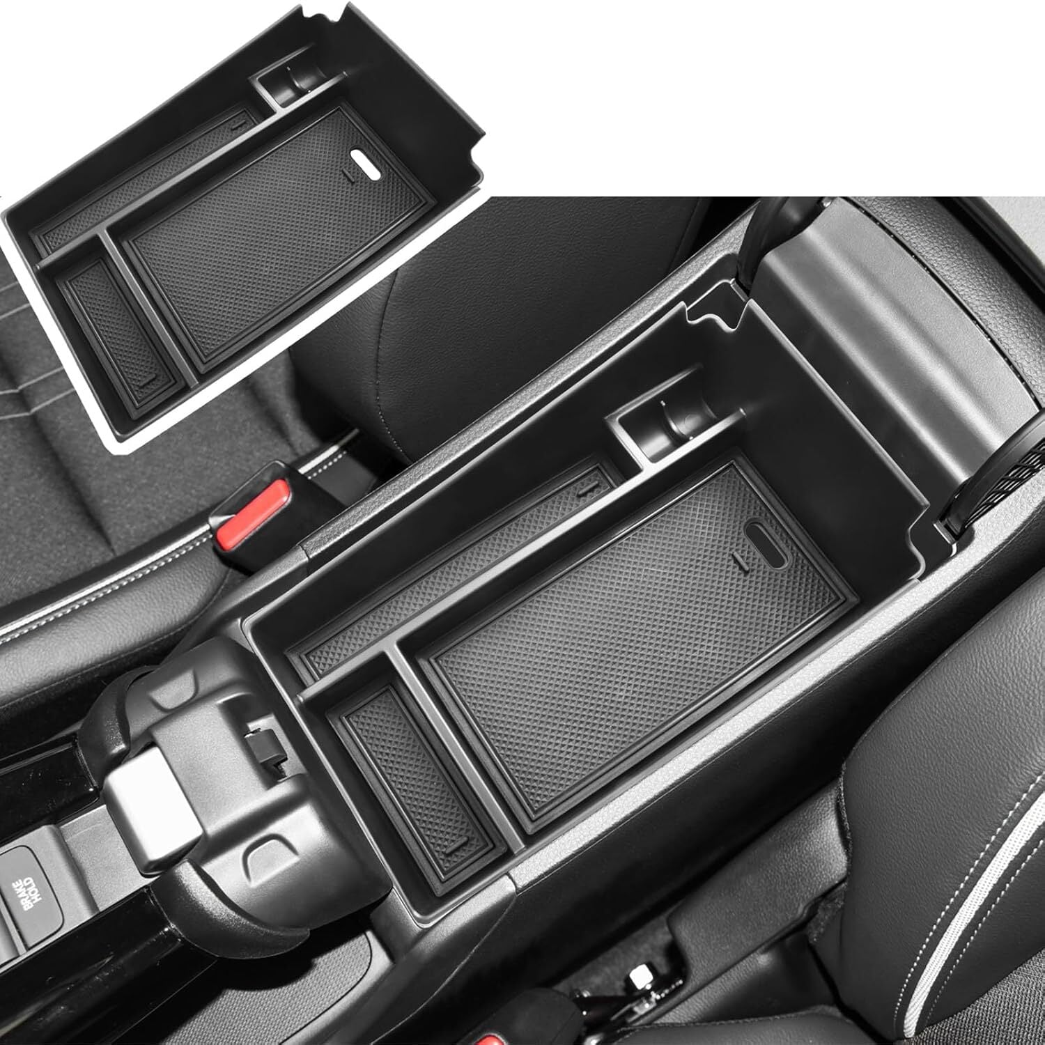 For 2023-2025 for Honda HR-V Car Center Console Armrest Storage Box Organizer Tray Q