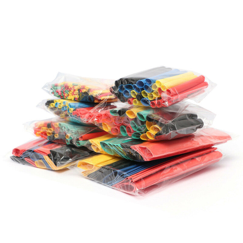 328* Car Assorted Electrical Cable Heat Shrink Tube Tubing Wire Wrap Sleeve Set v
