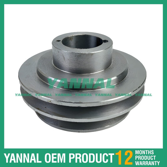 Crankshaft V-Pulley 119823-21650, spare parts for 4TNE84 engine.