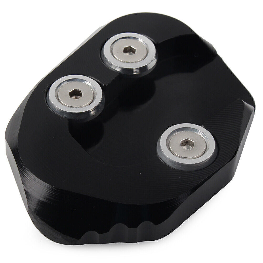 Black Side Kickstand Stand Enlarger Pad Extension Plate for HONDA CB1000R 18-19 Q