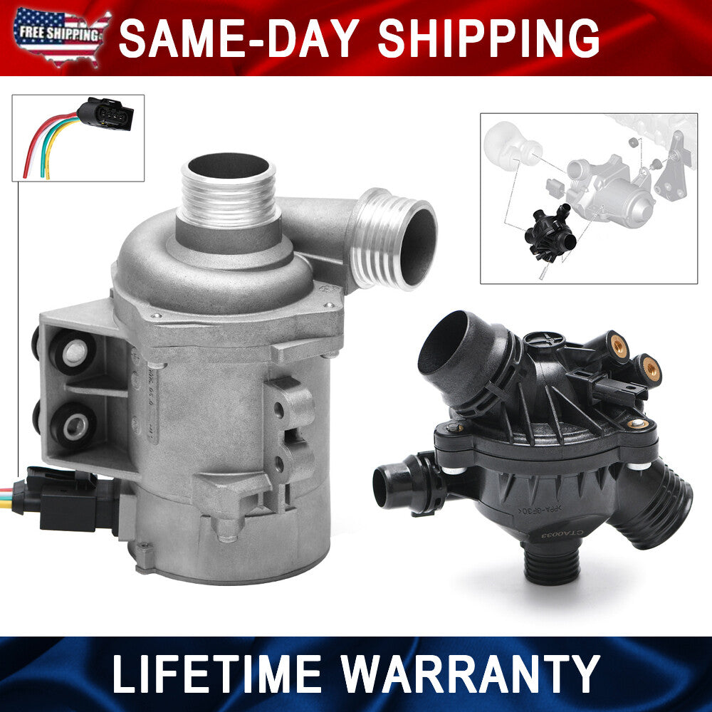 Coolant Water Pump Thermostat for BMW 128i 325i 328i 330i 525i 528i 530i X3