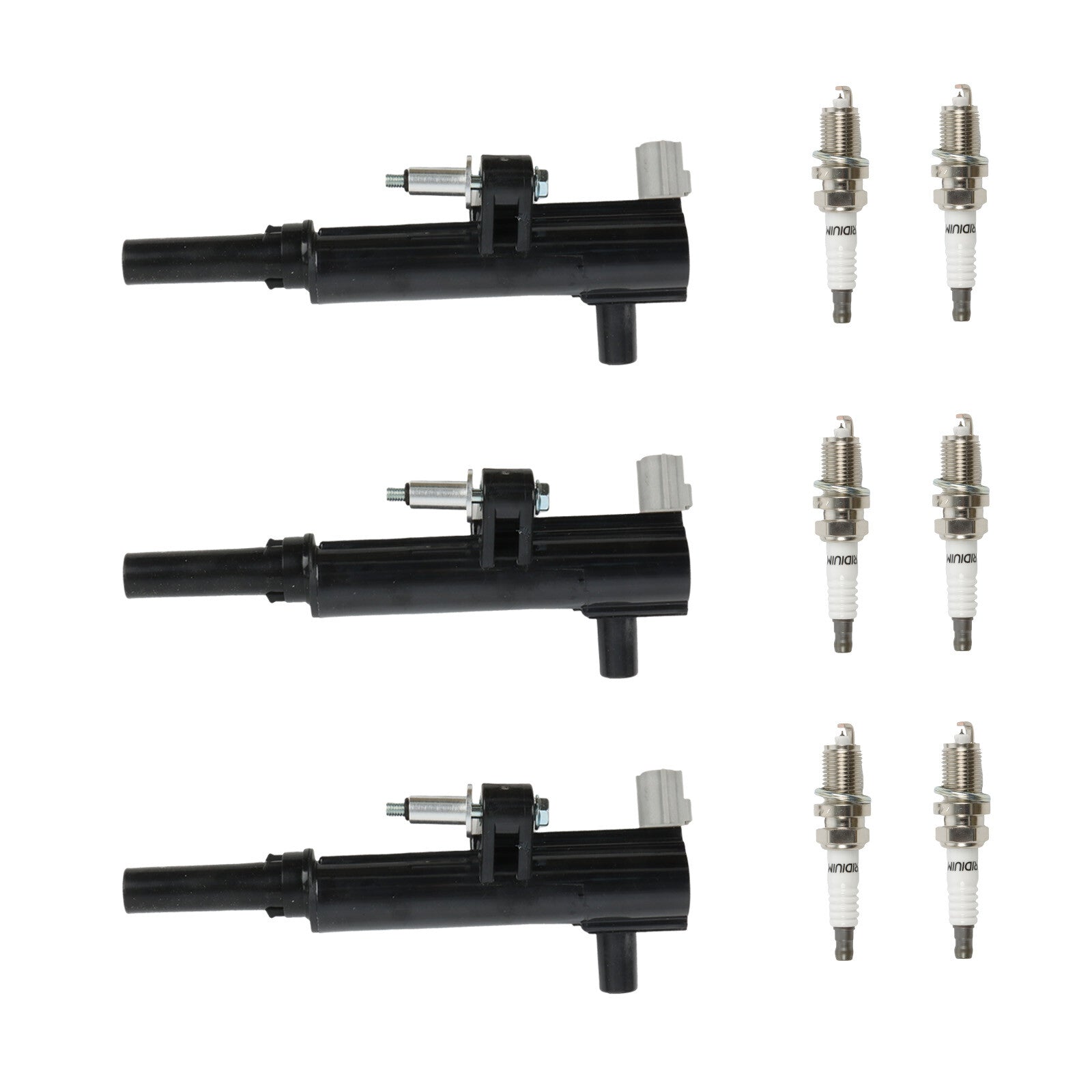 3X Ignition Coils+Spark Plugs for Jeep for Dodge Dakota for Ram 2009-2013 3.7L V6 UF640