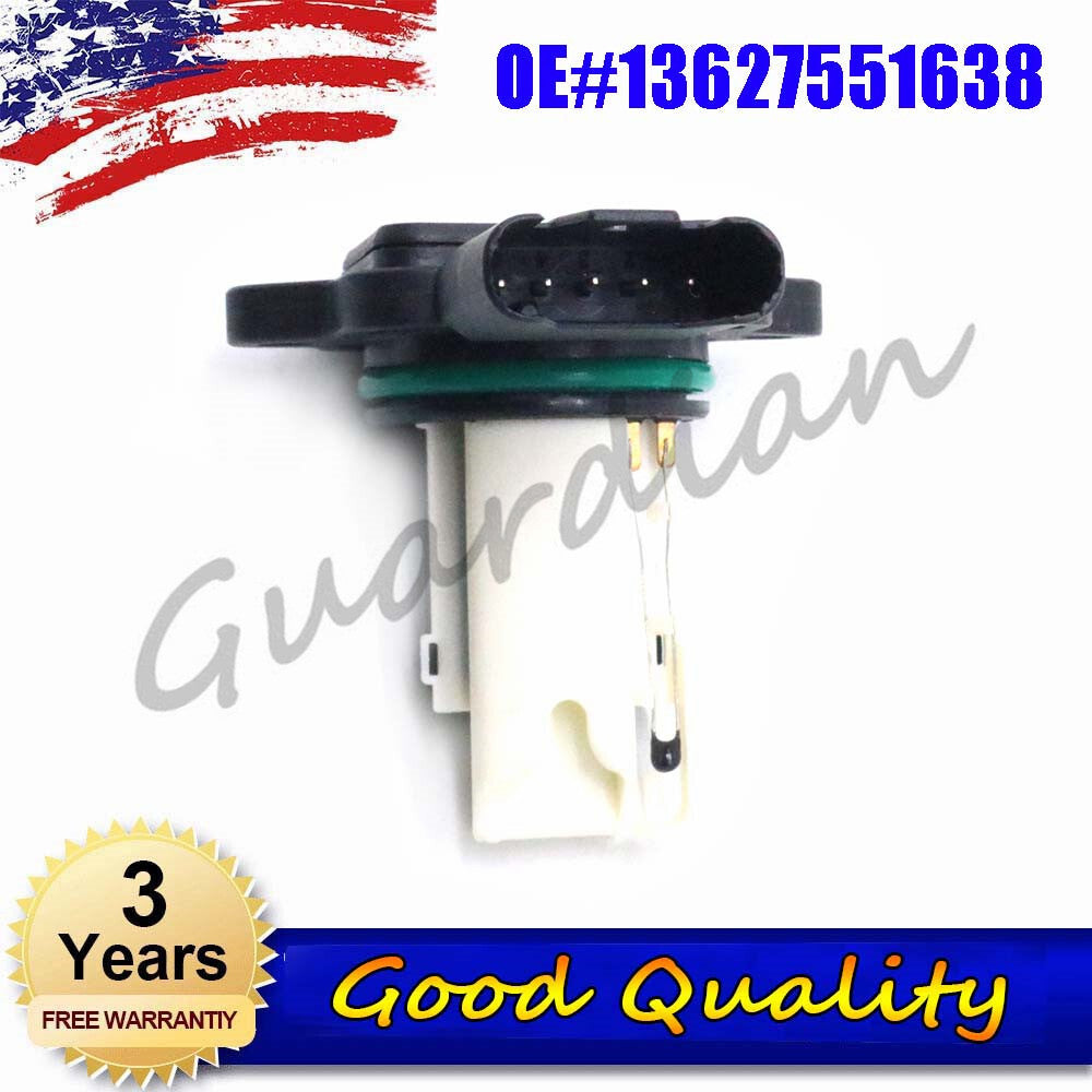 New Mass Air Flow Sensor 13627551638 for BMW 128I 328I 328XI 528I 528XI X3 X5