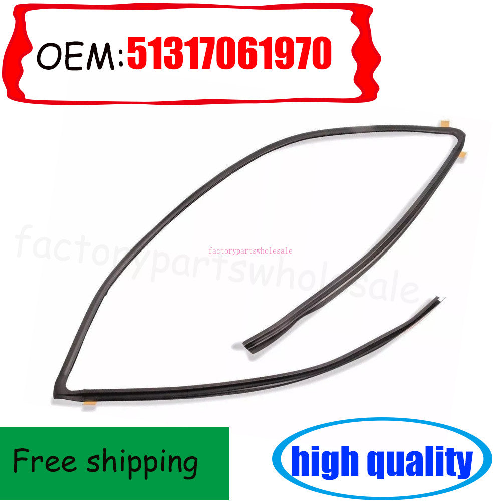 51317061970 For 3 E90 Sedan Rear Window Upper Moulding Cover n