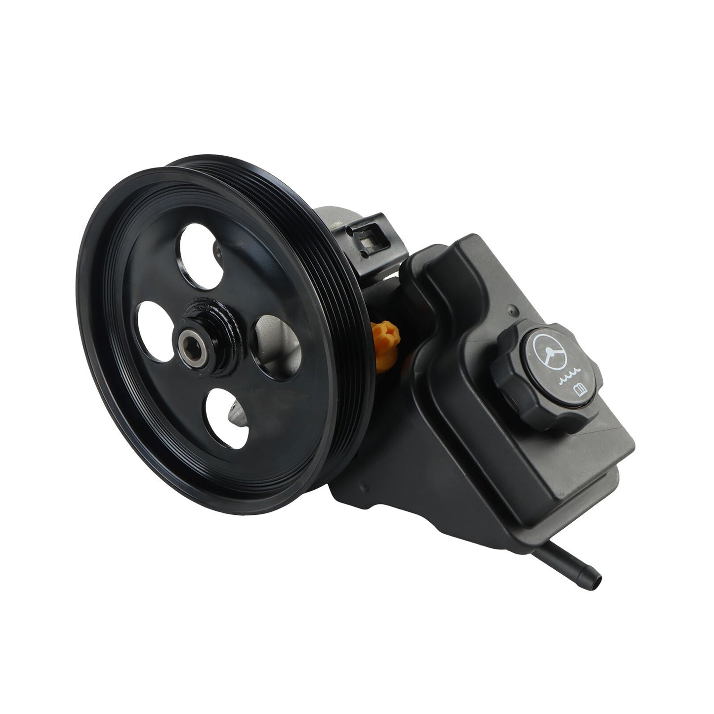 Power Steering Pump w/ Reservoir for Cadillac DTS for Buick Lucerne 06-11 V8 4.6L