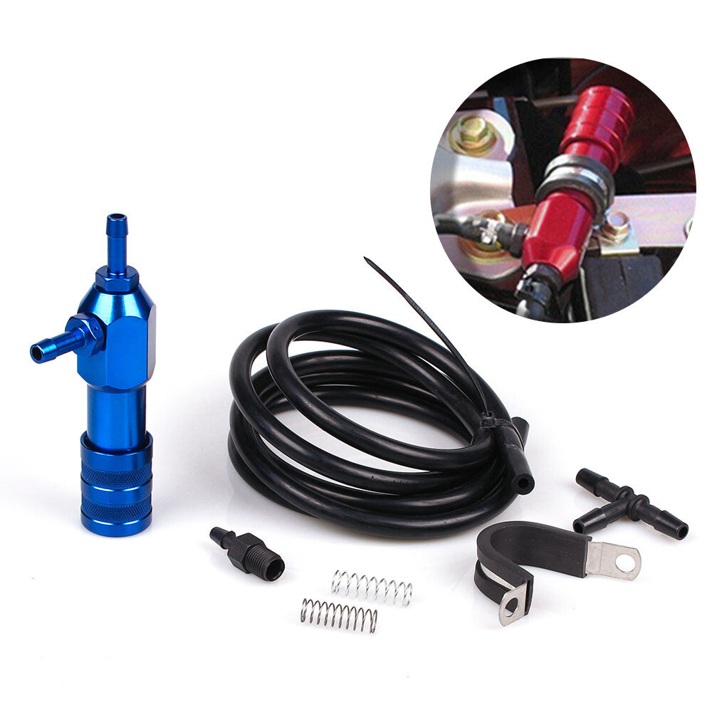 Blue Turbo for Charger Valve Manual Closed Loop Boost Controller Kit With Logo Q