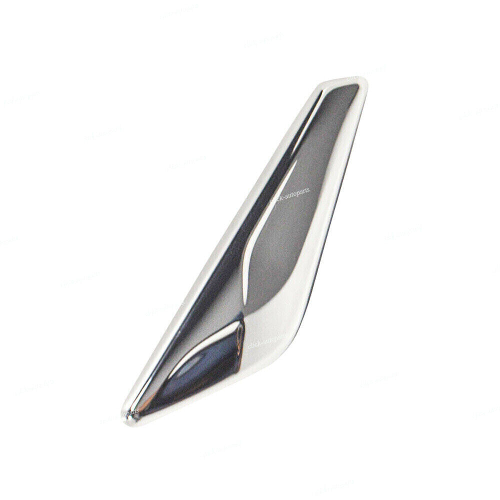 Chrome Front Left Side Fender Trim Finisher  51117338569 for BMW X3 X4 F25 F26