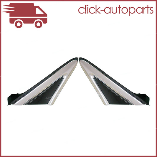 Pair Front RHLH Mirror Corner Triangle Molding Fender for Cadillac XTS 2013-16