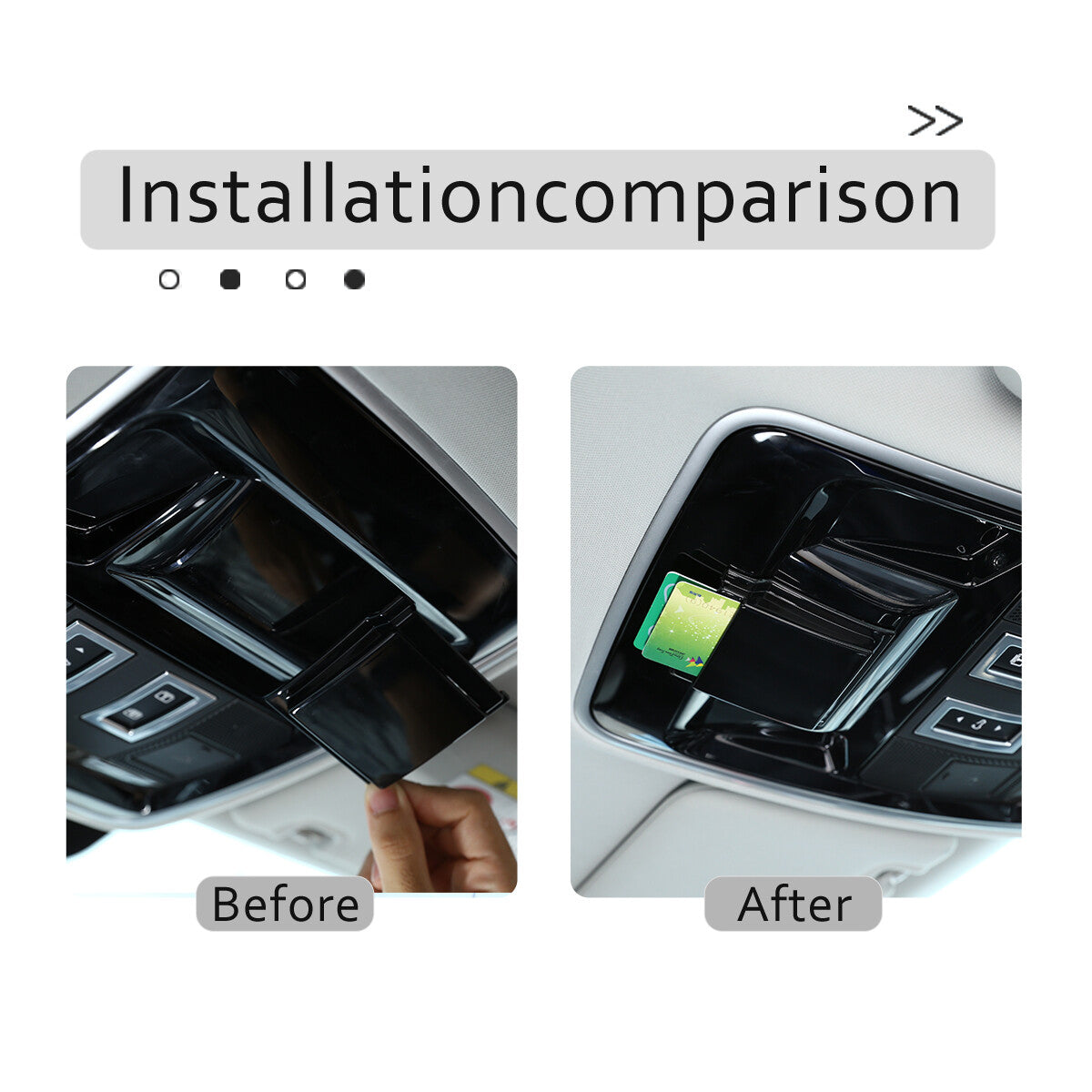 Glossy black car roof card holder protective cover frame for Land Rover for Range Rover Velar 17-21- n