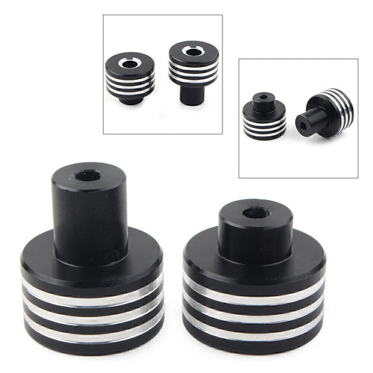 Motorcycle Handle Bar End Plug Fit 2017-2019HONDA Rebel CMX 300 500 Black&Silver Q