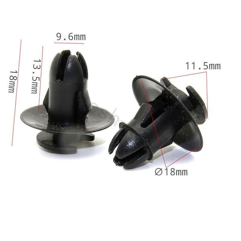 10 Pcs Car Door Panel Trim Retainer Fastener Clips for Mercedes-Benz Q