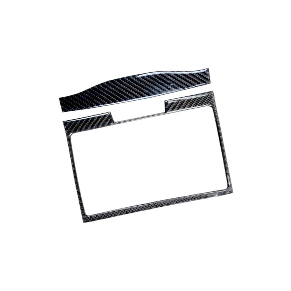 Carbon Fiber Fuel Tank Cap Panel Cover Trim For Rogue 2014-2016 v