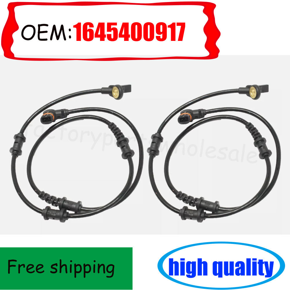 2PCS 1645400917Front ABS Wheel Speed Sensor for Mercedes GL350 GL550 ML320 ML350 n