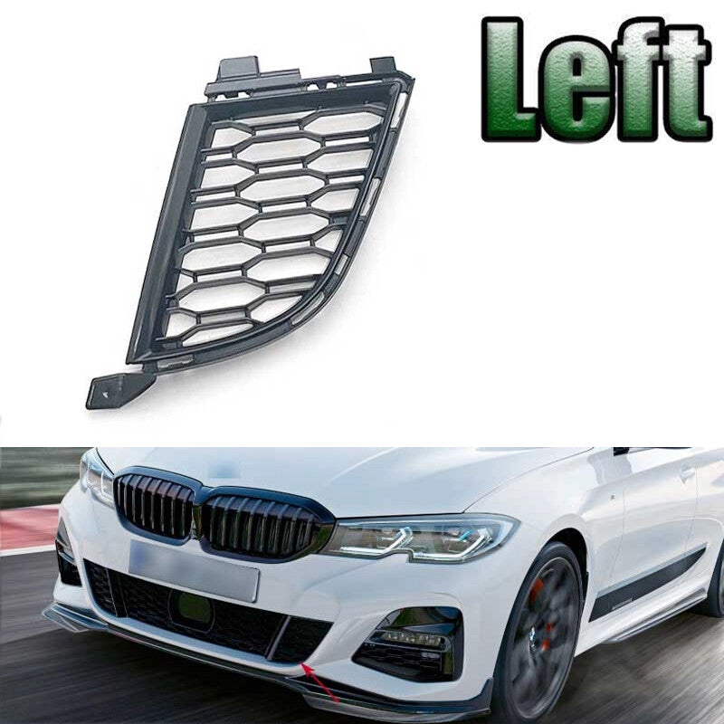 Left Front Bumper Lower Grill Cover For 3 G20 G21 318I 320I 325I 330I v
