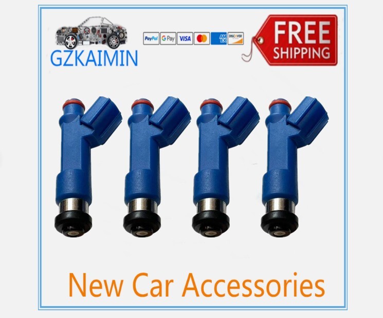4-pack Equipment Manufacturer 23250-21040 Fuel Injectors for Toyota Yaris 1.5L 06-17 for Corolla 1.8L