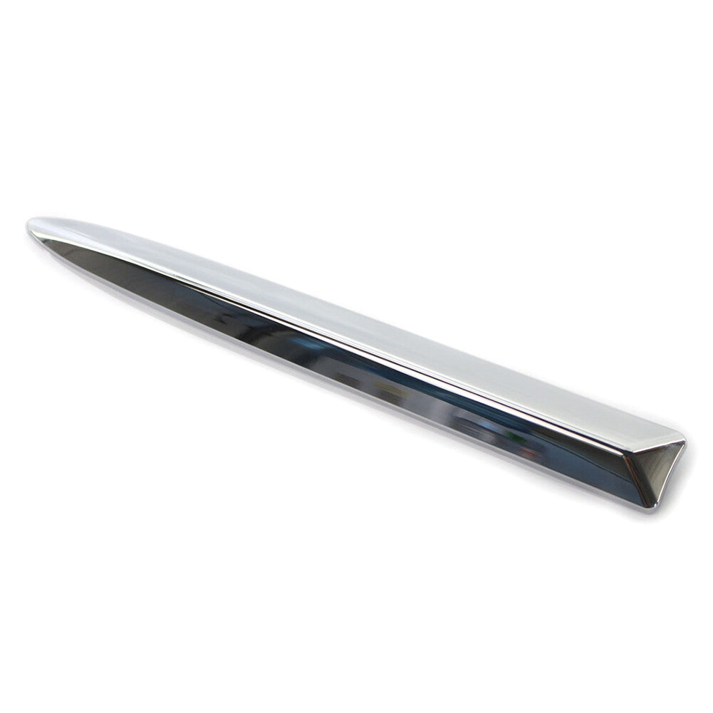 for FIAT 500 2007-15 2008 09 Silver Front Right Side Bumper Upper Mounding Trim