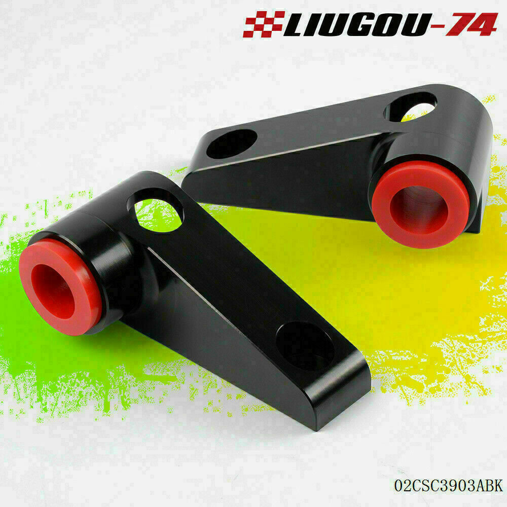 Package suitable for 07-16 for Jeep for Wrangler JK black and red Sway pole bracket control arm- v
