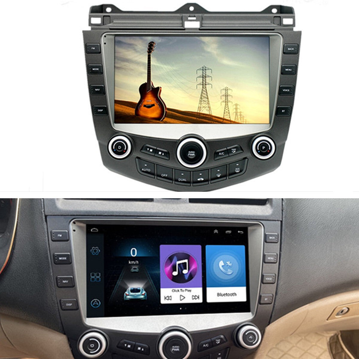 Android 13 Car Stereo Radio GPS Navigation WIFI Fit for Honda Accord 2003-2007
