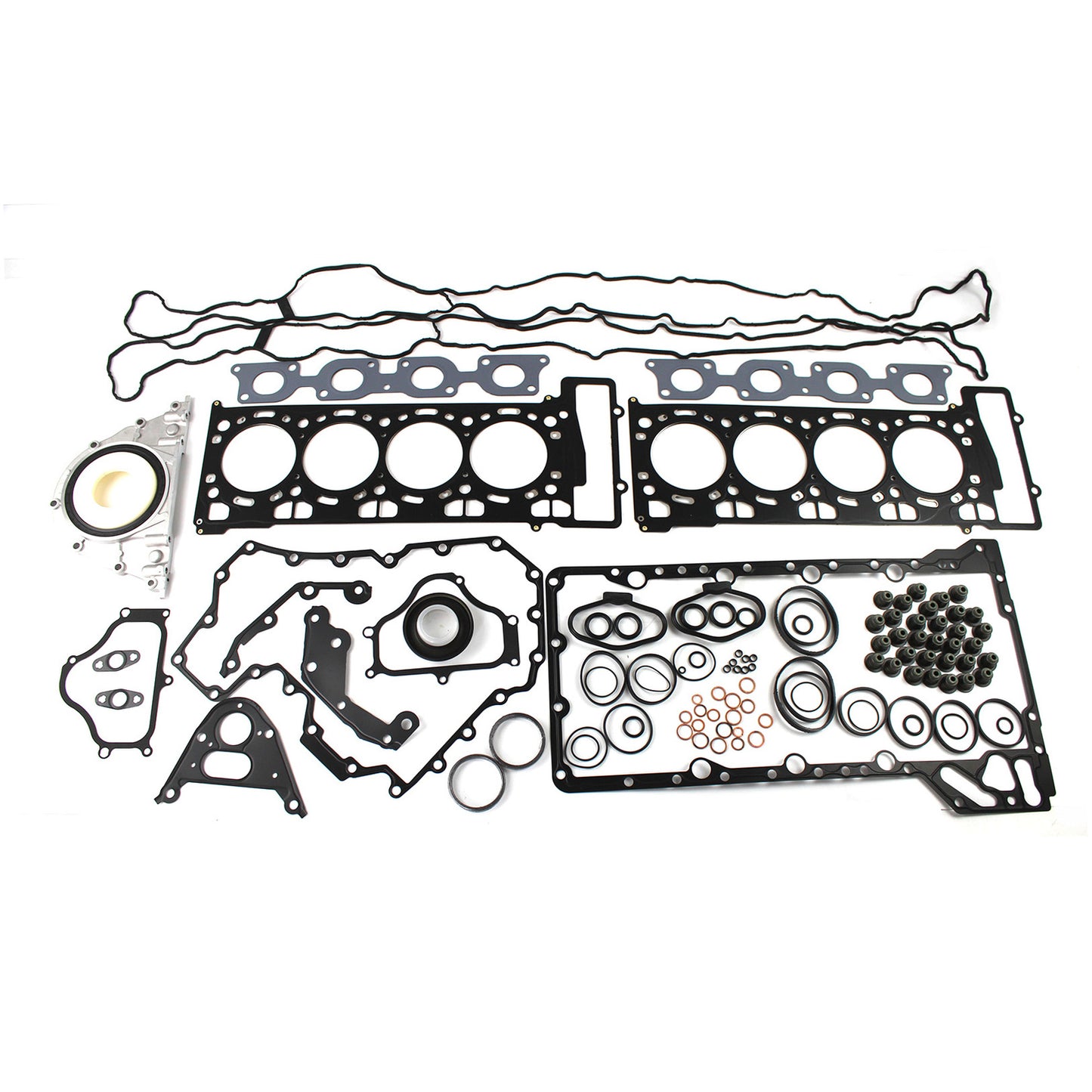 Engine Overhaul Gasket Set w/ Timing Chain Kit Camshaft Sprocket fits for BMW 550