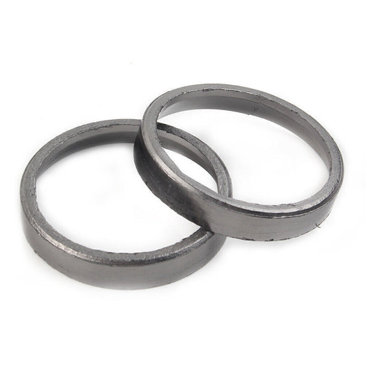 2Pcs Exhaust Tapered Crush Gaskets Seals for Harley Evo & Twin Cam 65324-83C Q