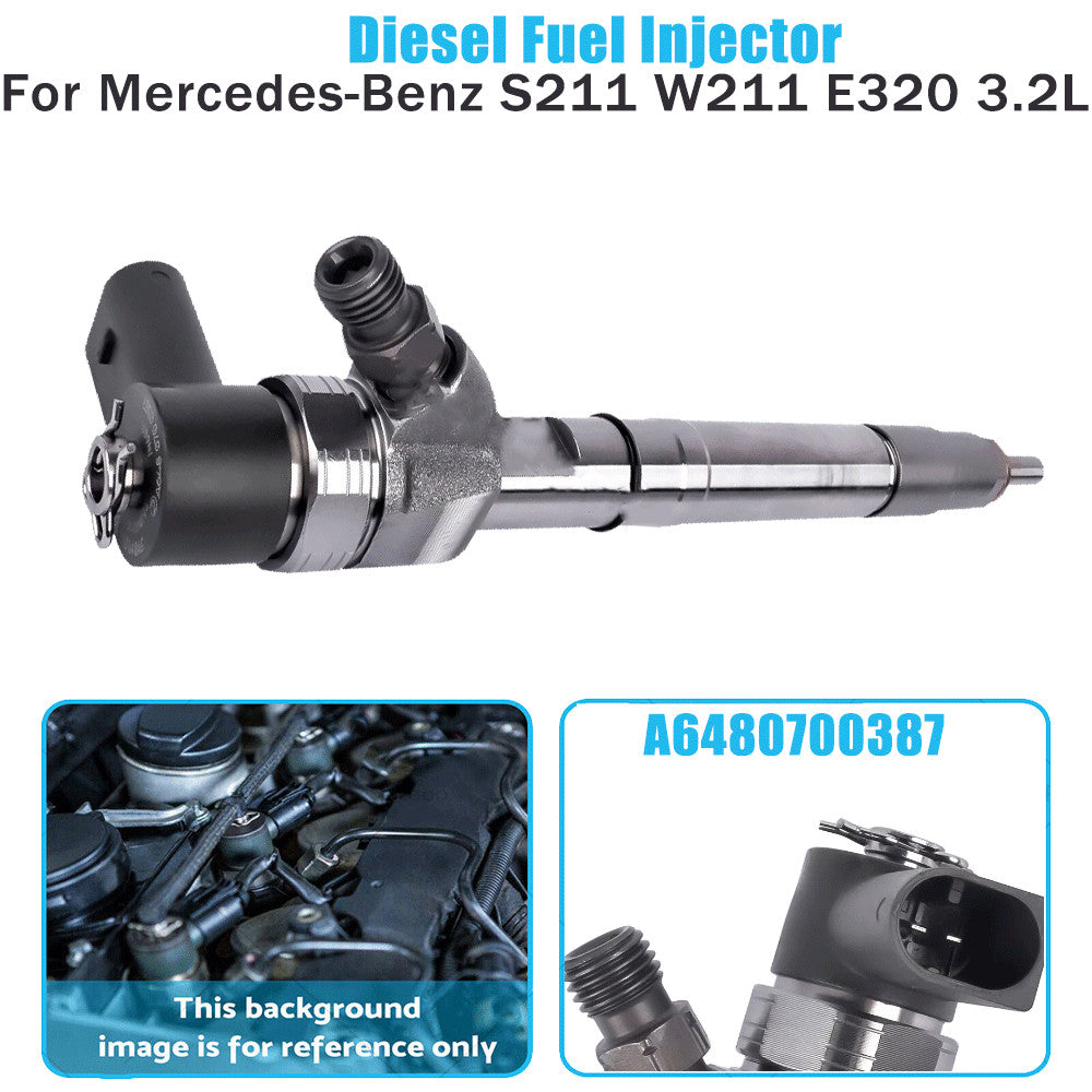 Diesel Fuel Injector for Mercedes-Benz S211 W211 E320 3.2L 2005-2006 A6480700387