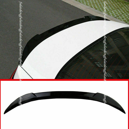 for Toyota for Corolla Sedan 2019-2023 Glossy Black Rear Trunk Spoiler Tail Wing Lip