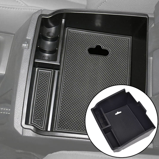 for Toyota Fortuner Hilux 2015-2024 Car Armrest Storage Box Center Console Tray Q