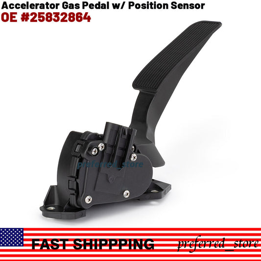 Accelerator gas pedal assembly with position sensor for Hummer for GMC trucks - v