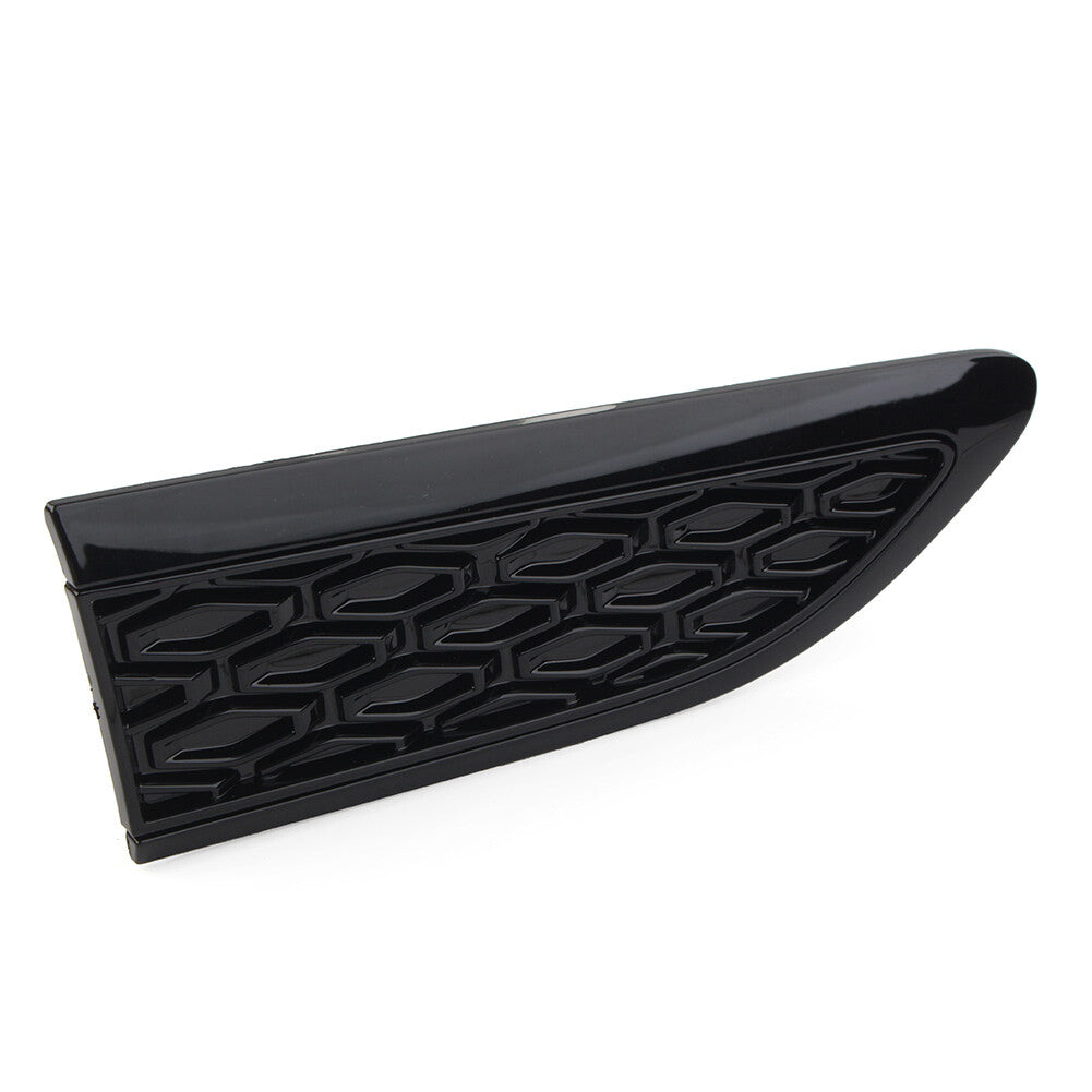 Fit for Land Rover Discovery Sport 2015+ 1x Right Glossy Black Mesh Fender Side Vent