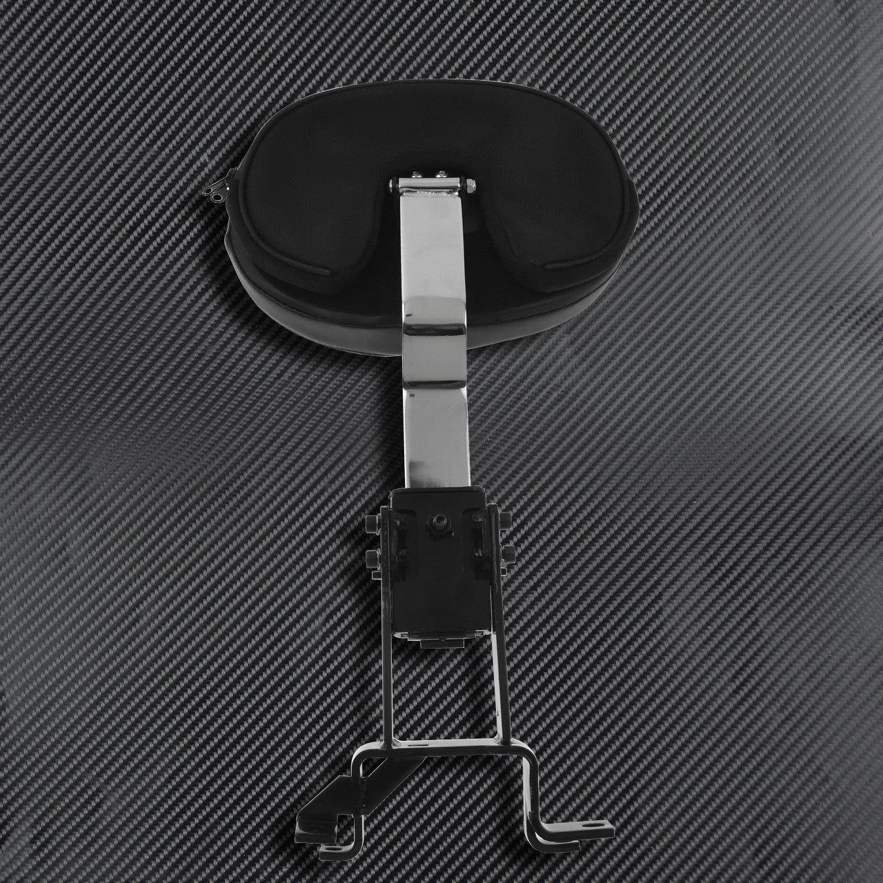 Adjustable Drive Backrest w/ Mounting Kit Chrome Handle Fit For Indian '14-18