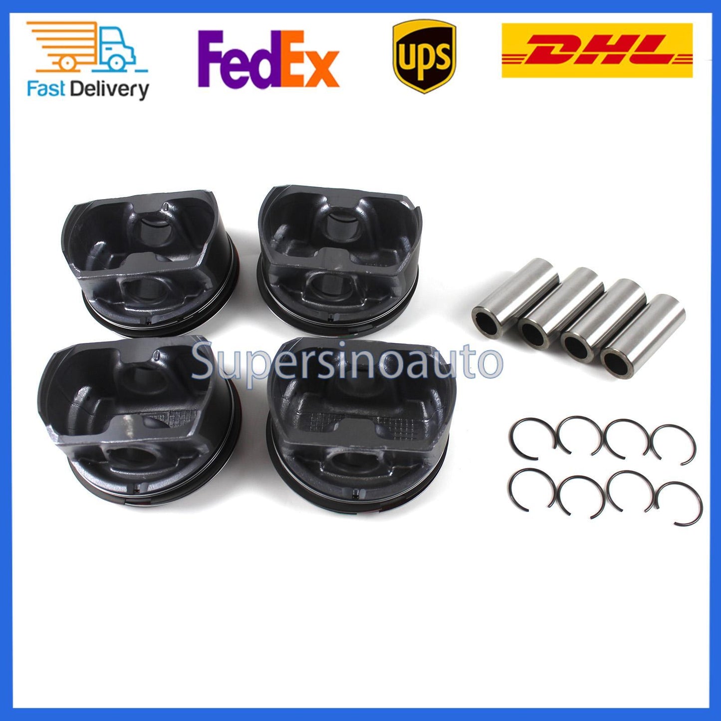 1.4T Engine Piston Ring Kit For EA111 for VW Beetle for AUDI A1 for SKODA Fabia for SEAT Ibiza