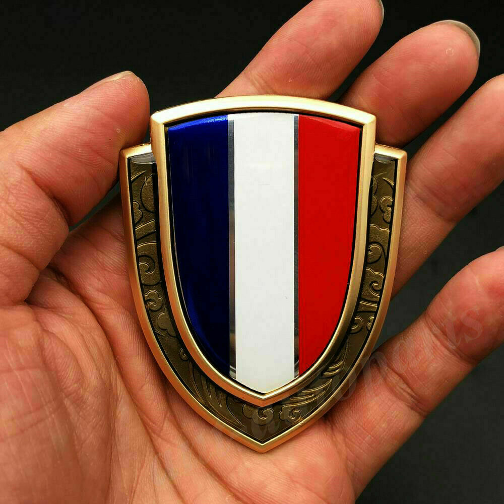 Car and motorcycle rearview mirror stickers, national flag wings, creative decoration- v