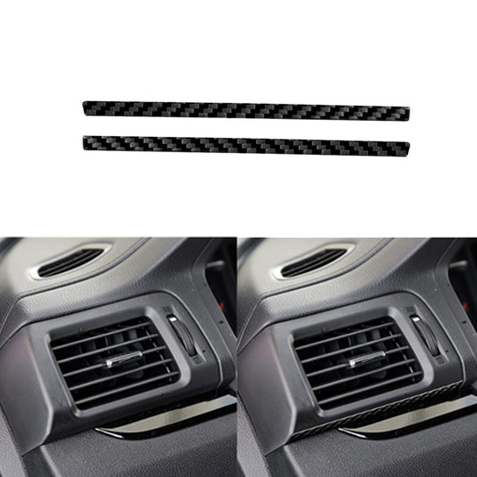 Red Carbon Fiber Rear Air Vent Oultet Cover Trim For 4Runner 2010-2020 v