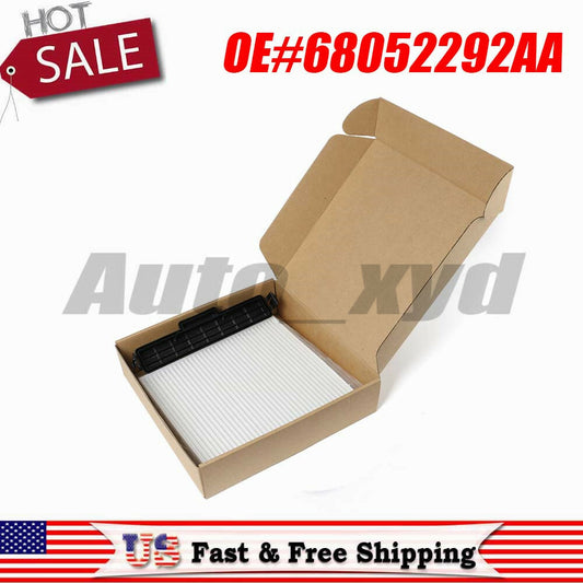 Cabin Air Filter + Filter Access Door Kit Set for Dodge for Ram 1500/2500/3500 XYD Q