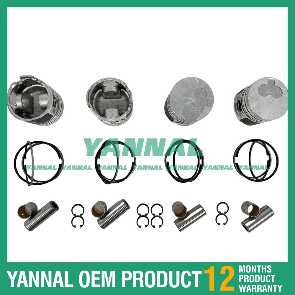 Overhaul and rebuild kit with gaskets, bearings, valves, and trainsets suitable for Isuzu 4FB1 TL3700