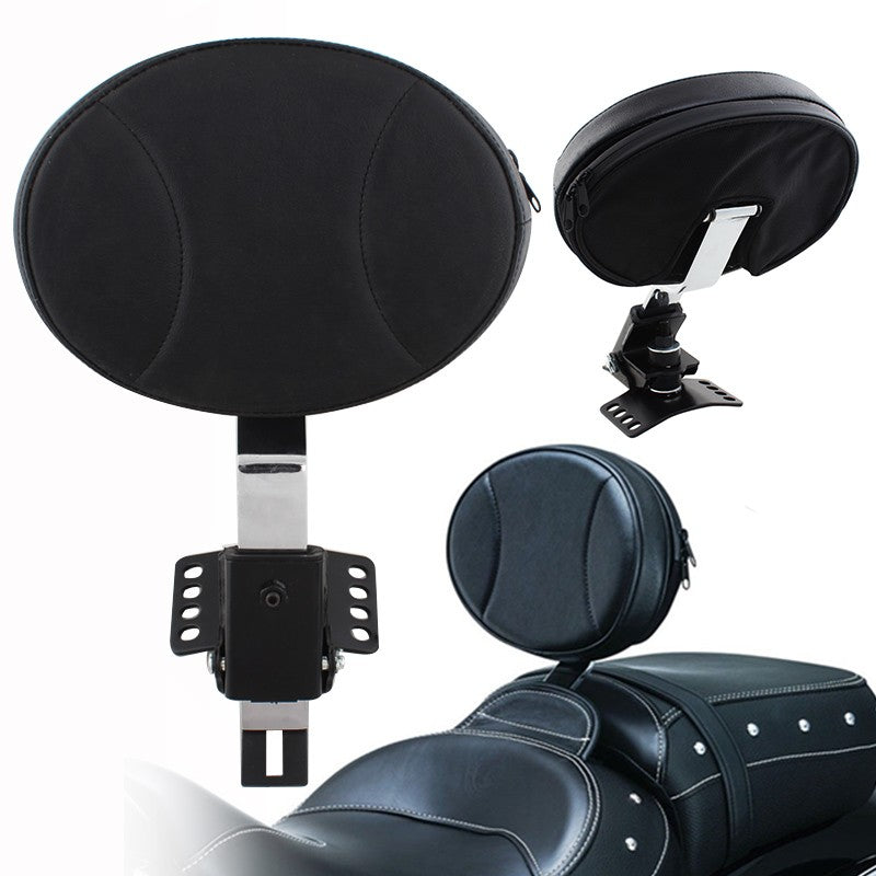 Adjustable Plug-In Driver Rider Backrest for Harley Road Electra Glide 1997-2022 Q