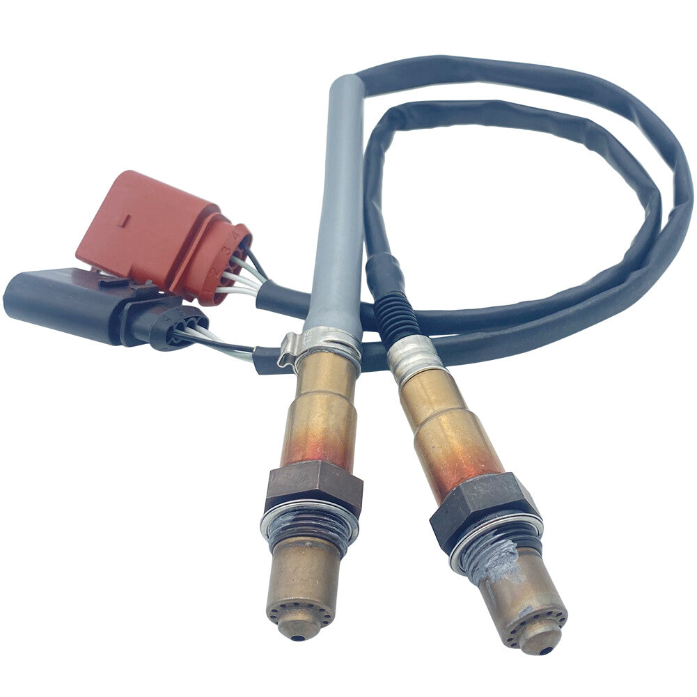 A 4-piece upstream and downstream oxygen sensor kit is compatible with 2004-2006 Touareg 3.2L. n