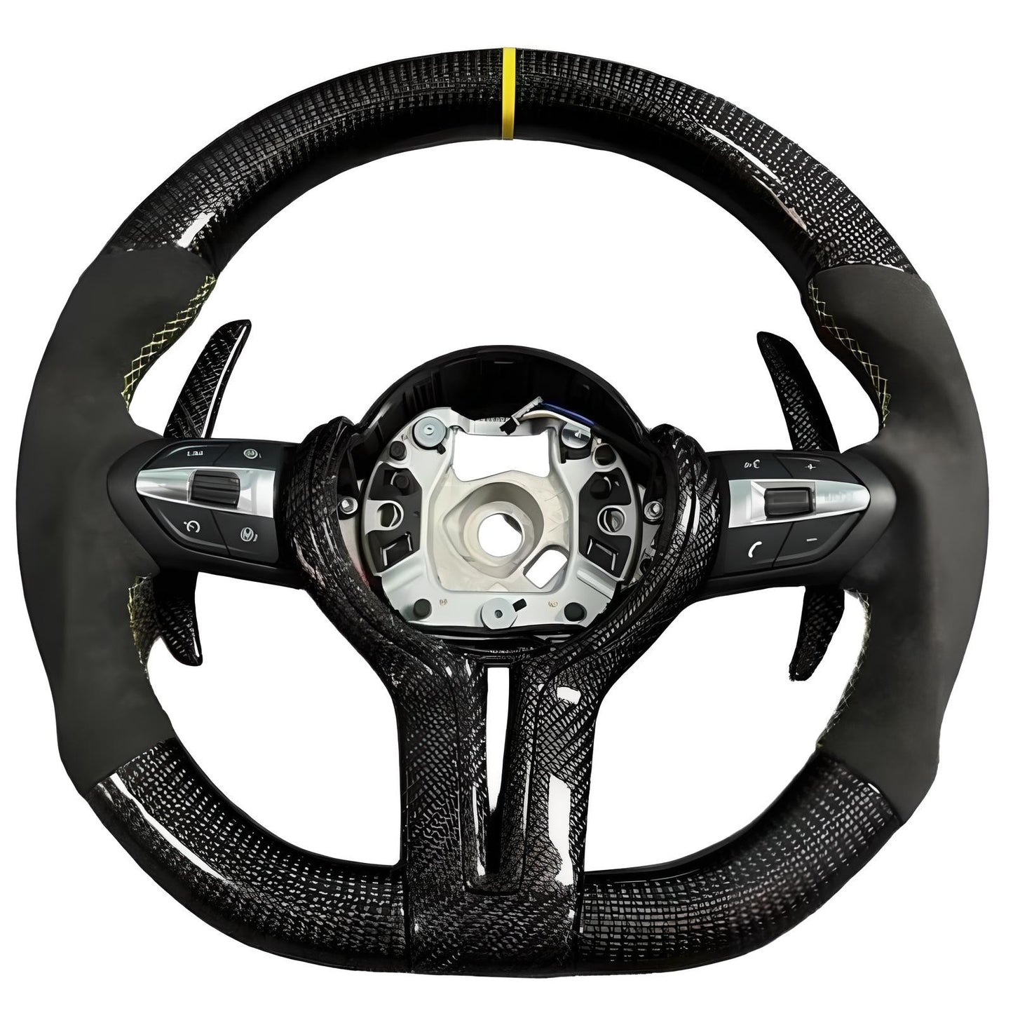 Carbon Fiber Alcantara Steering Wheel for BMW F06 F12 F13 F30 F80 M3 F82 M4 M2