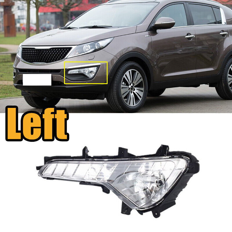 Left Fog Light Fog Lamp Daytime Running Light for Kia Sportage 2009-2014