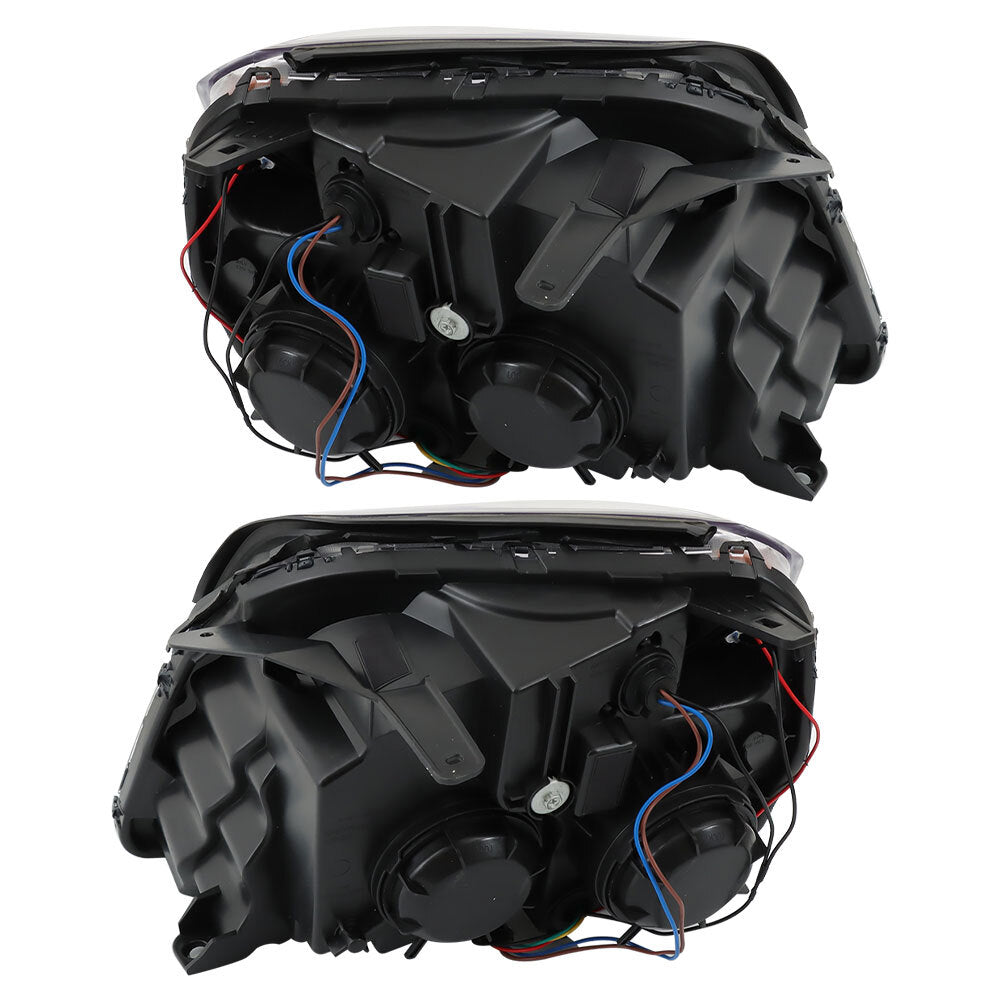  LED headlights for 2007-2011 W204 C-Class DRL headlight upgrade 