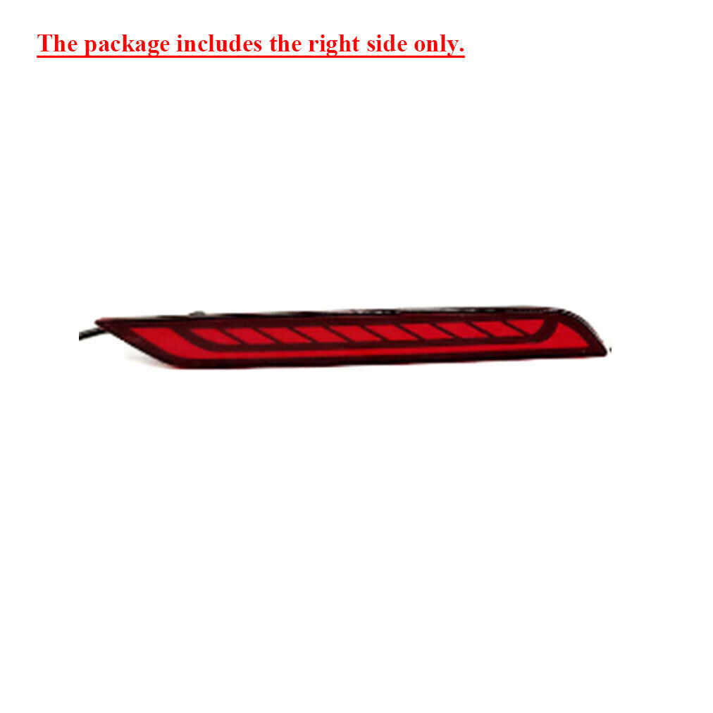 Rear FogBrake Taillight Bumper Reflector Light for Toyota Innova 2023 Right B