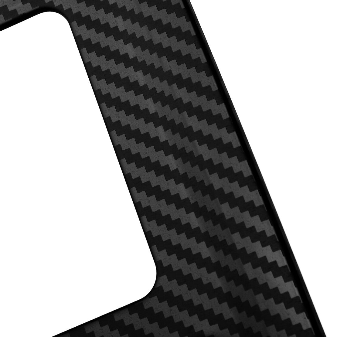 Carbon fiber style rear USB socket cover trim suitable for Chevrolet Blazer 2019-2020