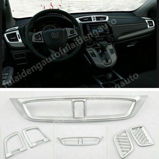 for Honda CR-V CRV 2017-2022 Interior Dashboard Air Vent Outlet Panel Cover Trim