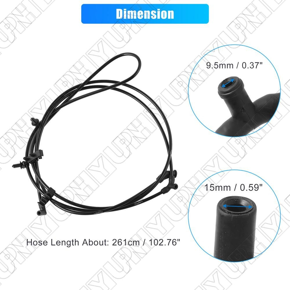 Windshield Washer Hose 55079200AD for Jeep for Grand Cherokee for Dodge Durango 2011-18 Q