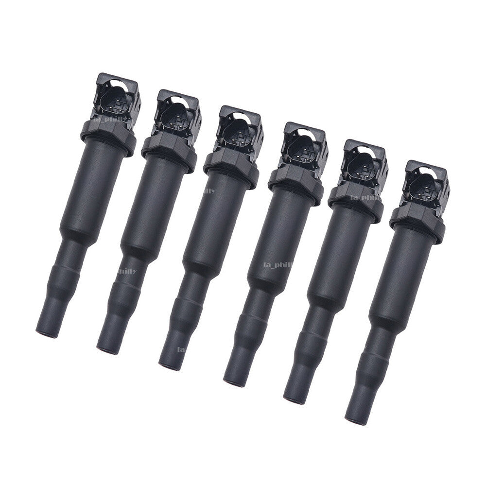 6pcs Ignition Coil Fit for BMW 1 Series X3 for X5 M6 Z4 13-16 0221504470 Q