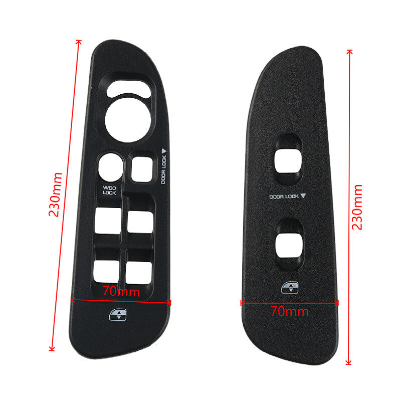 Two-piece window switch bezel set suitable for 2006-2008 for Dodge for Ram 1500 models. n
