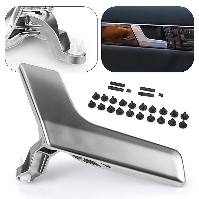 Driver Left Side Matte Inside Door Handle Repair Kit for Mercedes C250 C300 C350